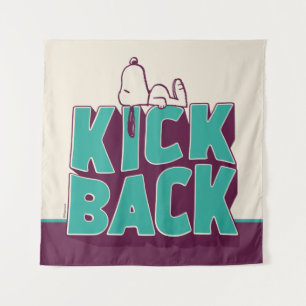 Tenture cacahuètes Snoopy Kickback