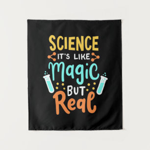 Tenture Cadeau d'anniversaire La science est comme la ma