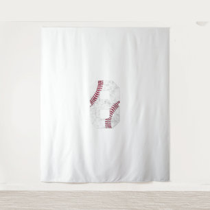 Tenture Cadeau de baseball pour 8 ans 8ème anniversaire 20