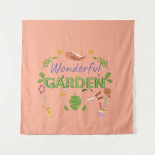 Tenture Cadeau drôle pour femmes amatrices de plantes et j