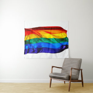 Tenture Cadeaux de drapeau de fierté gay Wave artistique d