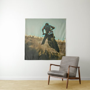 Tenture cadeaux moto pour papa