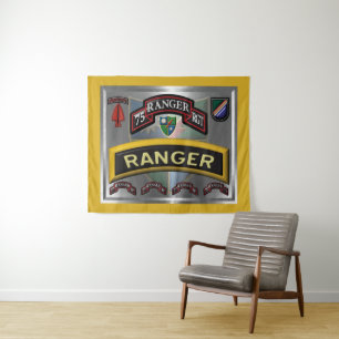 Tenture Cadre en acier 75e régiment de Rangers