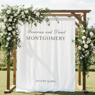 Tenture Cadre mariage moderne et simple