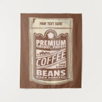 Café de qualité supérieure haricots à l'affiche ca