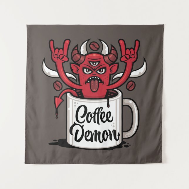 Tenture Café Demon (Devant)