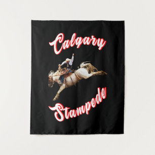 Tenture Calgary Heure Canada Juillet Riders Calgary Stampe