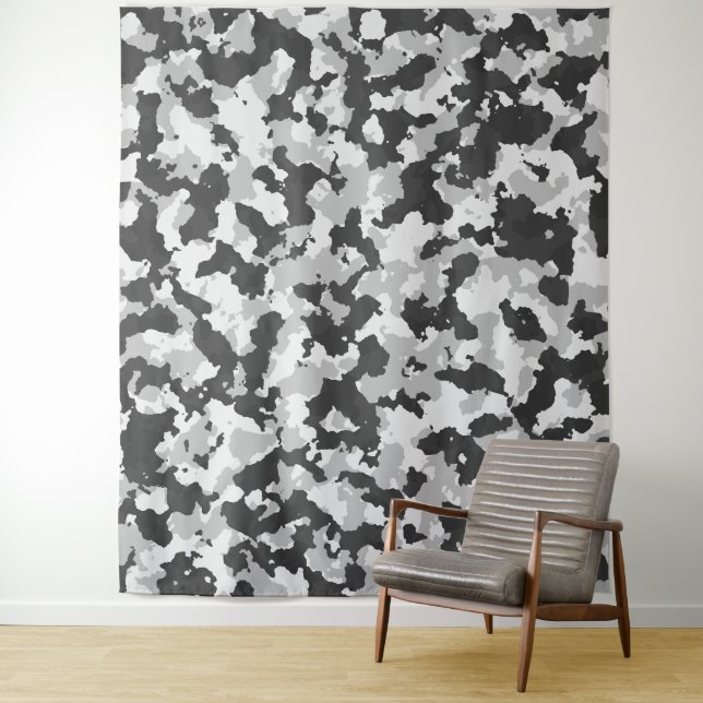 Tenture camouflage (En situation)