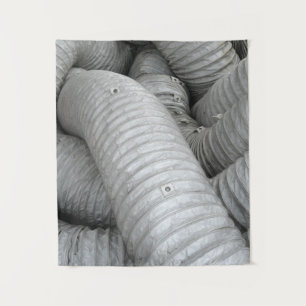 Tenture Canapé en tissu gris et noir