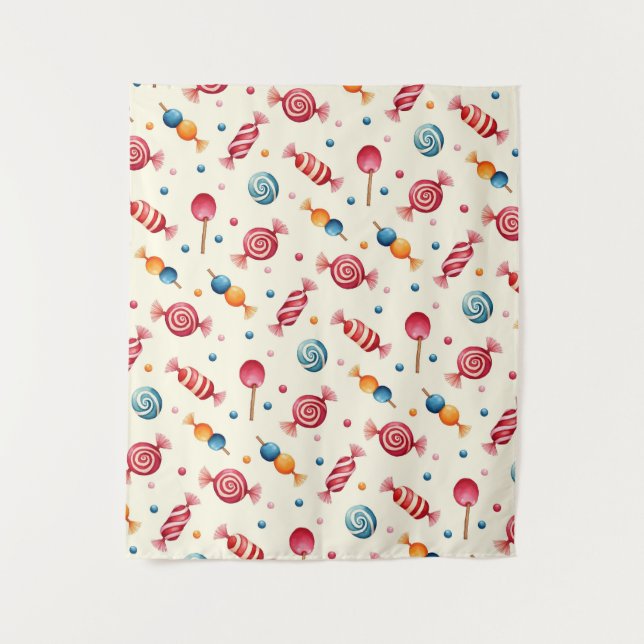 Tenture Candy Wonderland (Devant)