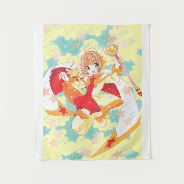 Tenture capteur de carte sakura (Devant)