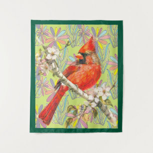 Tenture cardinal rouge