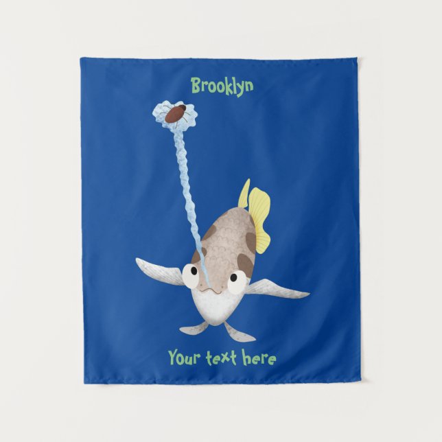 Tenture Caricature de Tir à l'arc (Devant)