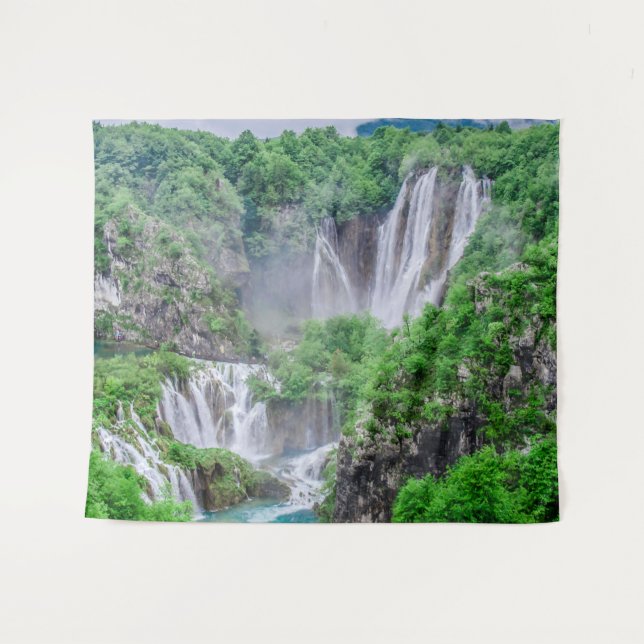 Tenture Cascade des lacs Plitvice (Devant (Horizontal))