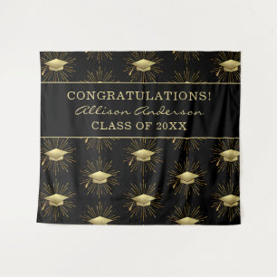 Tenture Casquette de remise des diplômes personnalisée ave