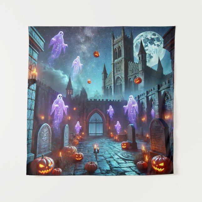 Tenture Cathédrale des oubliés (Devant)