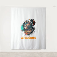 Catsmonaute Astronaut Chat Ou Chat Spatial