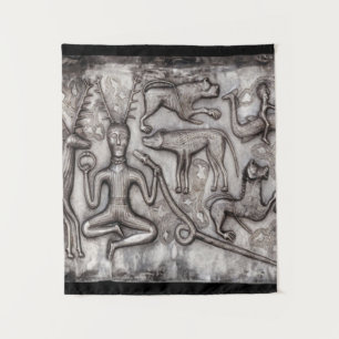 Tenture Cernunnos Gundestrup Cauldron