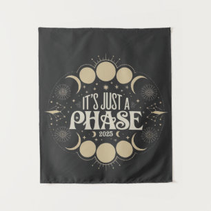 Tenture C'est juste une phase solaire Eclipse 2025 Lune lu