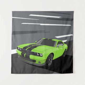 Tenture Challenger vert