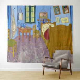 Tenture Chambre de Vincent à Arles Van Gogh