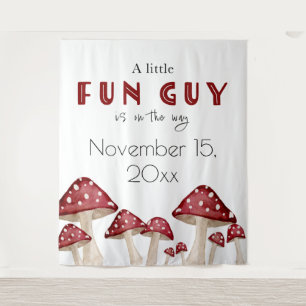 Tenture Champignons rouges Woodland Amusants Guy Baby show