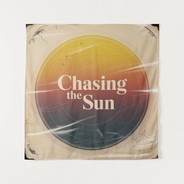 Tenture Chasing The Sun (Devant)