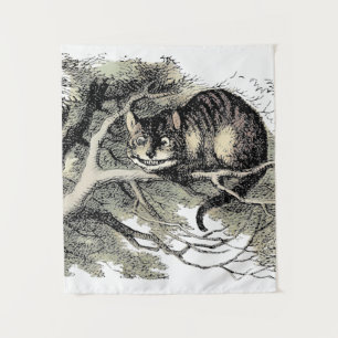 Tenture Chat de Cheshire Alice au Pays des Merveilles Clas