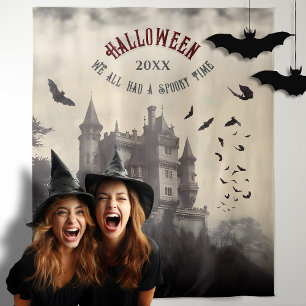 Tenture Château Vampire Halloween Photo Booth Backdrop