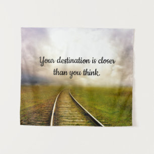 Tenture Chemins de fer de la vie