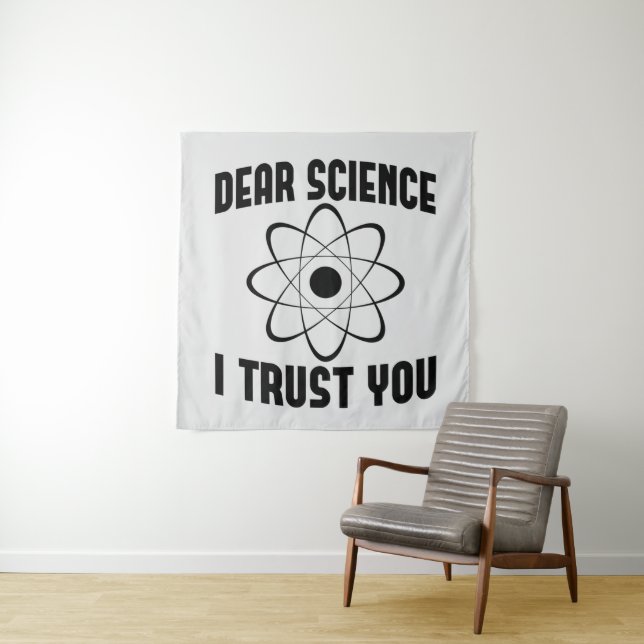 Tenture Cher Science Je Vous Fais Confiance - Professeur D (En situation)
