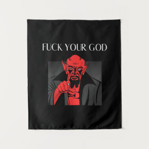 Tenture Chèvre Aist Satan Baphomet Cadeau