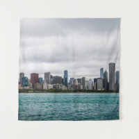 Chicago skylinechicago, skyline, aérien, architect