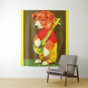 Tenture Chien de Banjo