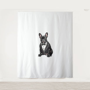Tenture Chien de taureaux français à Tuxedo