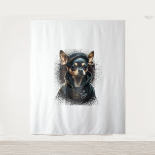 Tenture Chihuahua Cool Chien Rap Hip-Hop Gangster
