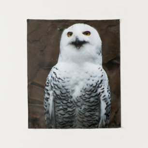 Tenture Chouette des neiges wtcnm