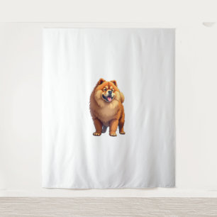 Tenture Chow Chow Chien Chien chinois race pour un Chow Ch