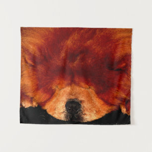 Tenture Chow Chow couché wtcnm