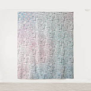 Tenture Chrétien Chrétien Paroles D'Affirmation