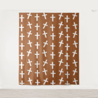 Christian Jésus motif brun