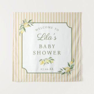 Tenture Ciao Baby Lemon Shower Toile de fond