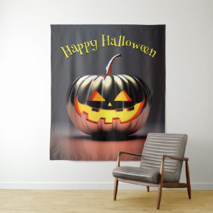 Tenture Citrouille brillant Halloween arrière-plan photo