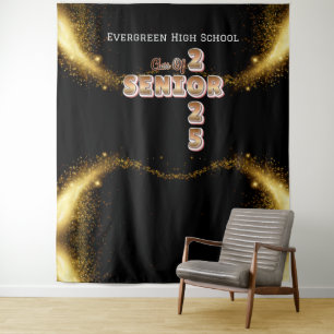 Tenture Classe de 2025 Graduation Photo Booth Backdrop