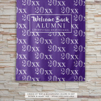Classe Réunion Année Purple fond photo Prop