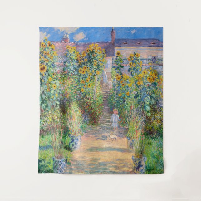Tenture Claude Monet - Le jardin de l'artiste à Vetheuil (Devant)