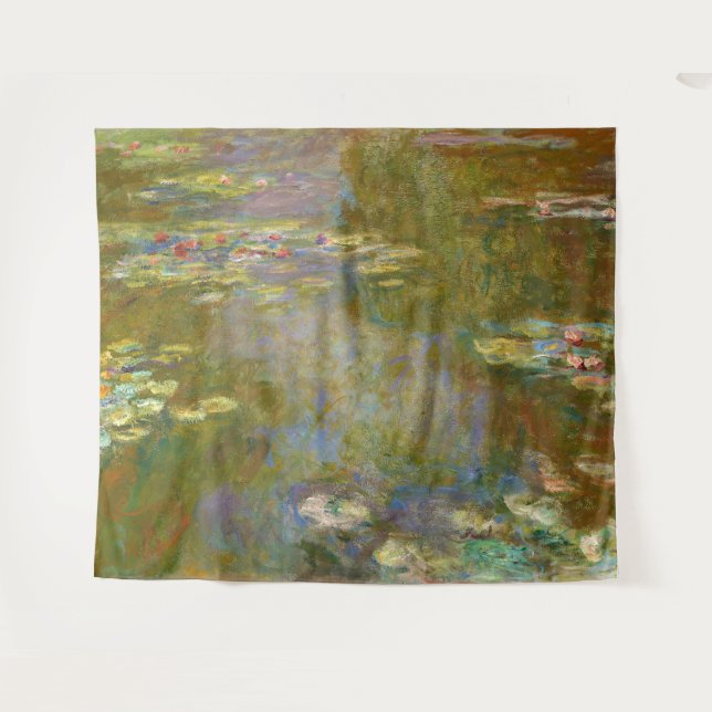 Tenture Claude Monet - Water Lily Pond 1917 (Devant (Horizontal))