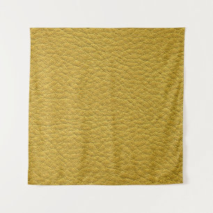 Tenture Closeup en cuir jaune