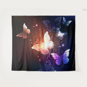 Tenture Clowing Night Butterflies