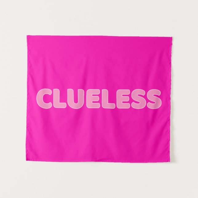 Tenture Clueless I (Devant (Horizontal))